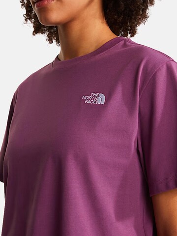 Maglietta 'EVO SD CP RLX SS' di THE NORTH FACE in rosso