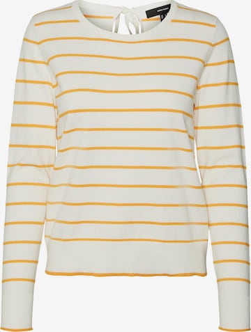 VERO MODA Sweater 'Alma' in White: front