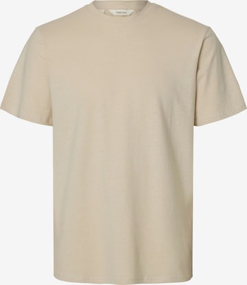 SELECTED Shirt 'SLHAdam' in Beige: front
