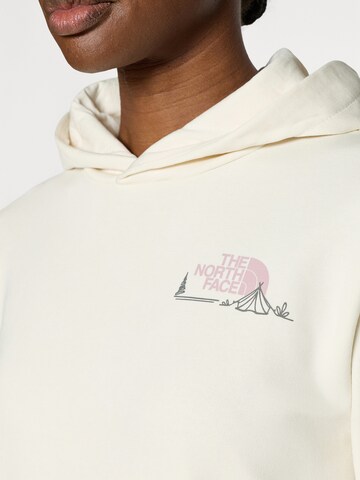 THE NORTH FACE Μπλούζα φούτερ 'MONTE' σε λευκό