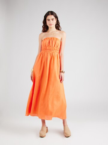 Forever New Лятна рокля 'Romie' в оранжево: отпред