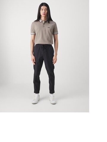 BOSS Tapered Cargohose 'T_Urbanex' in Schwarz