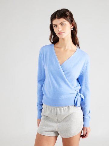 Cardigan rosemunde en bleu : devant