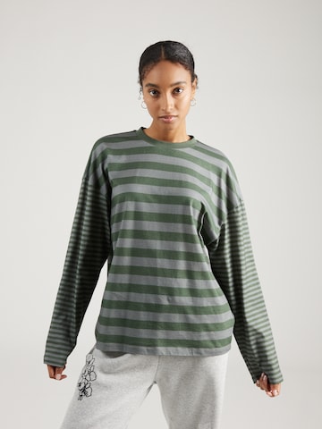 florence by mills exclusive for ABOUT YOU Shirt 'Blissful' in Grau: predná strana