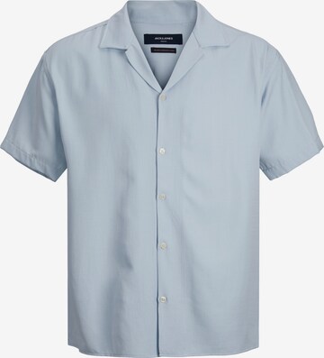 JACK & JONES Button Up Shirt 'Jude' in Blue: front