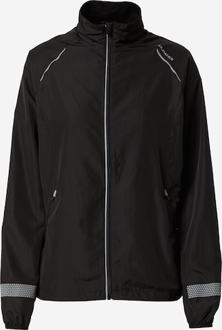ENDURANCE Athletic Jacket 'Cully' in Black: front