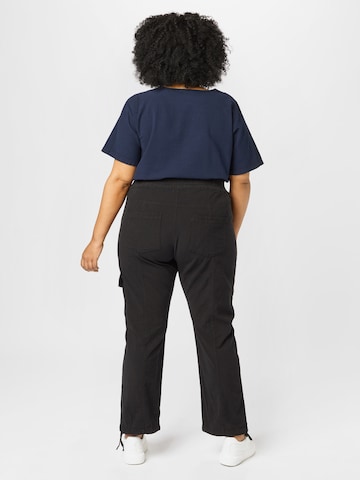 Tapered Pantaloni 'Jeasy' di Zizzi in nero