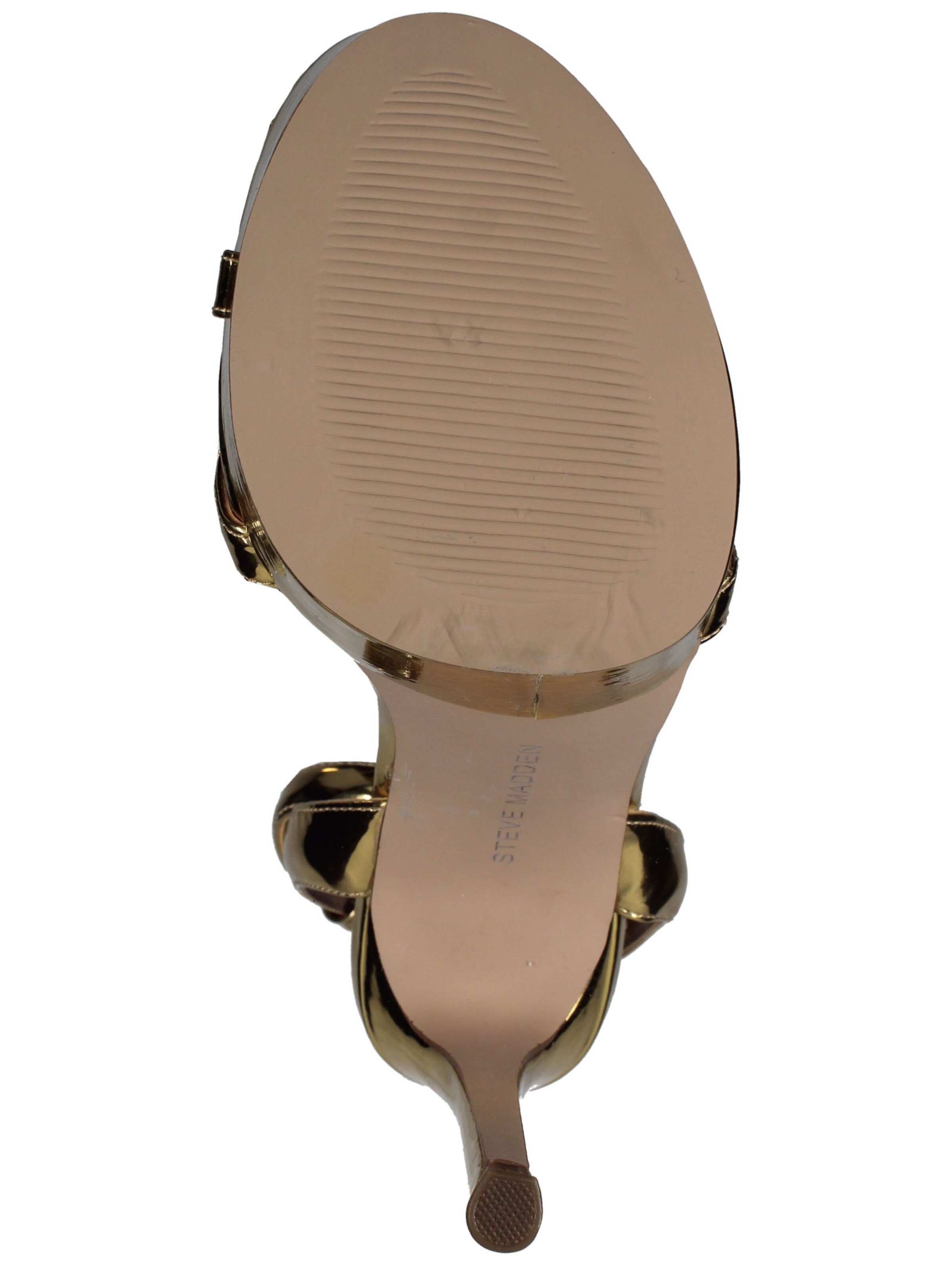 Sandales à lanières STEVE MADDEN en or