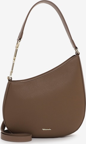 Tamaris Beuteltasche 'Ghalia' in Beige: Vorderseite