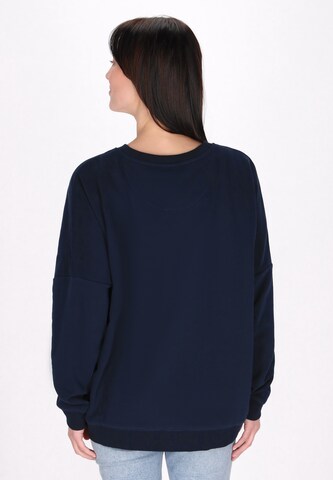 usha BLUE LABEL Sweatshirt in Blauw