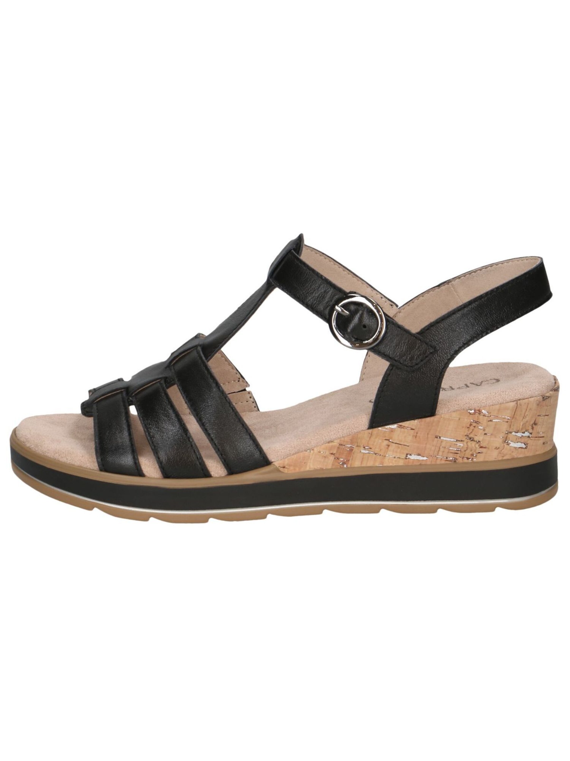 CAPRICE - Sandália em preto