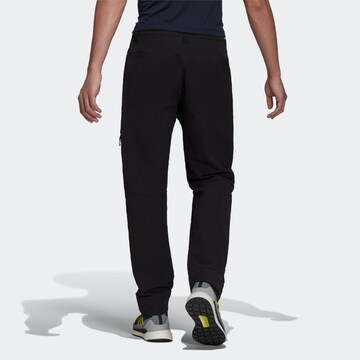 ADIDAS TERREX Slimfit Outdoorbroek 'Yearound' in Zwart