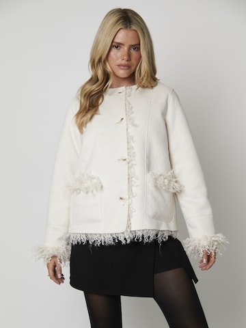 South Beach Between-Season Jacket in Beige