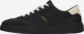 Sneaker bassa 'Neston' di HUGO in nero: frontale