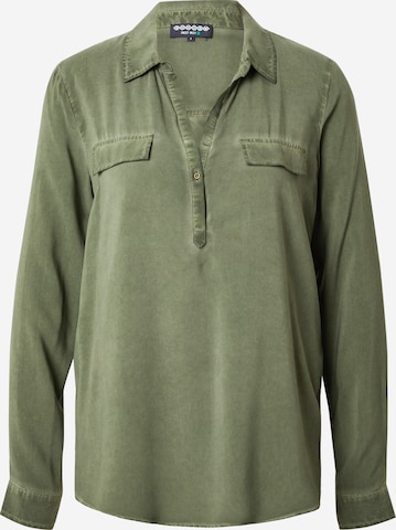 BONOBO Bluzka 'BLOUBASF' w kolorze zielony: przód