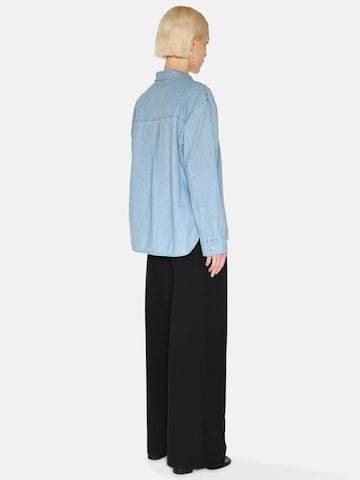 minimum Bluse 'Fern' i blå