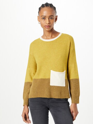 WHITE STUFF Sweater in Yellow: front