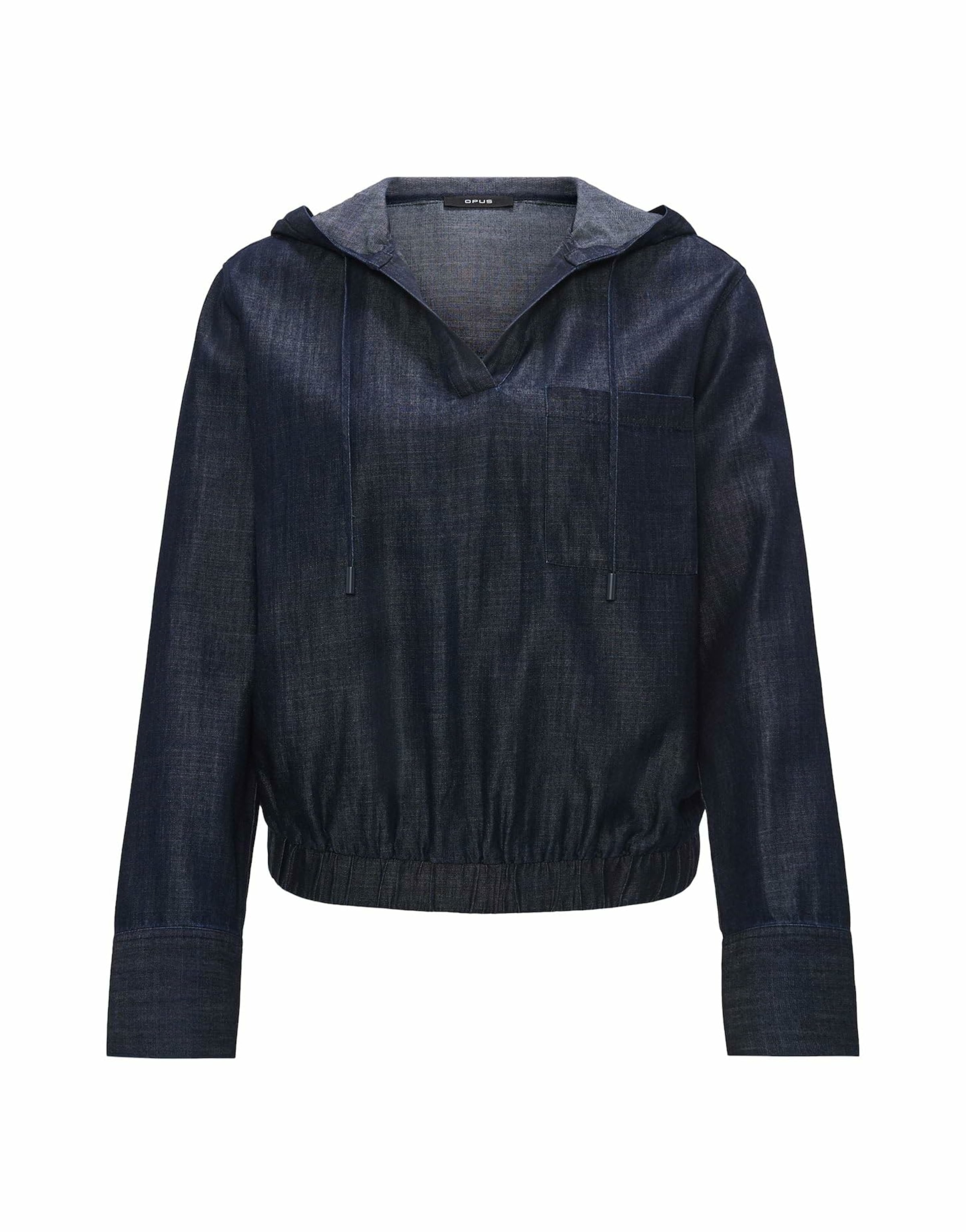 OPUS Between-season jacket in Blue: front