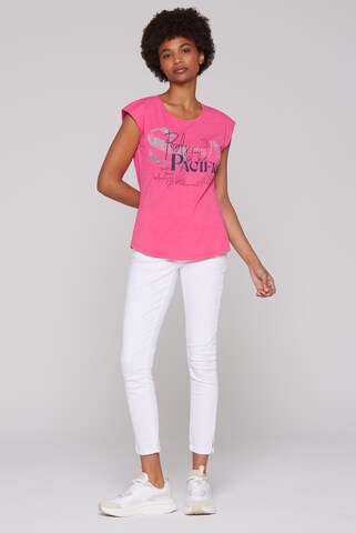 Soccx T-Shirt in Pink