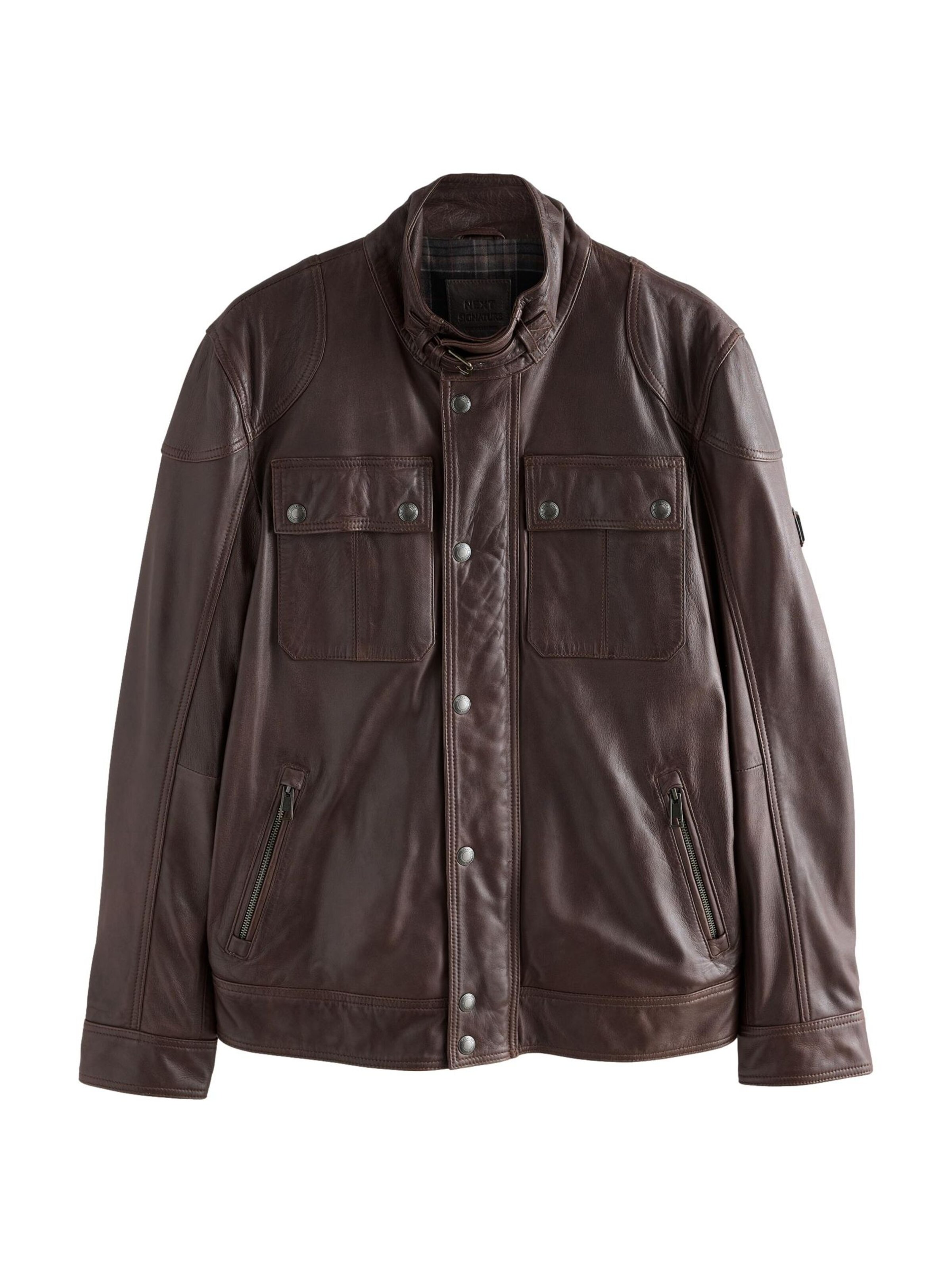 Next Jacke in Braun: Vorderseite