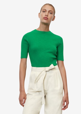 Marc O'Polo Sweter w kolorze zielony: przód
