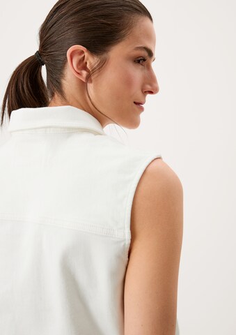 Gilet s.Oliver en blanc