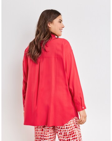 SAMOON Bluse in Rot