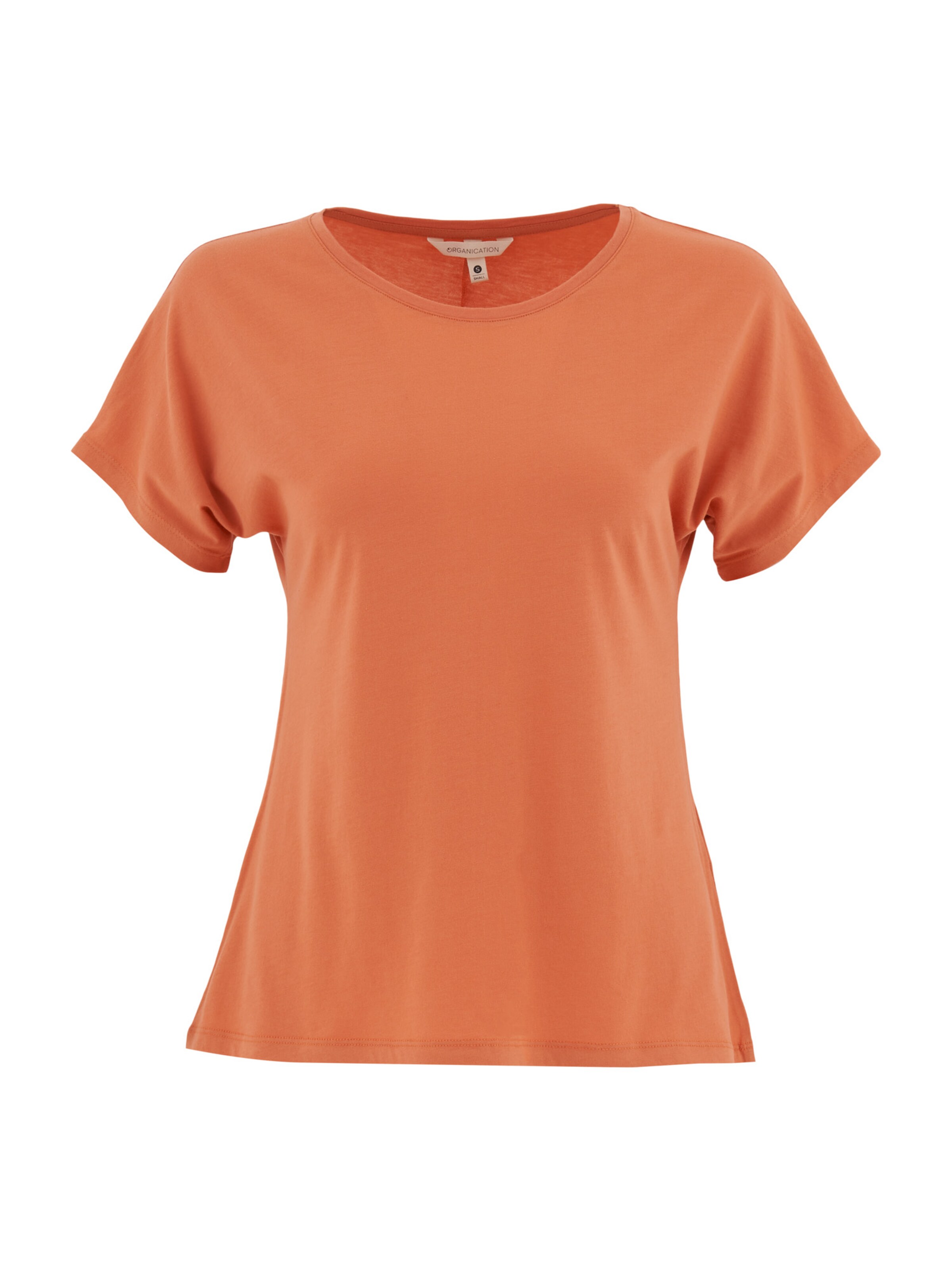 Organication Shirt in Orange: front