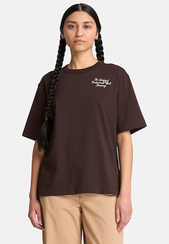 Tricou de la TIMBERLAND pe maro: față