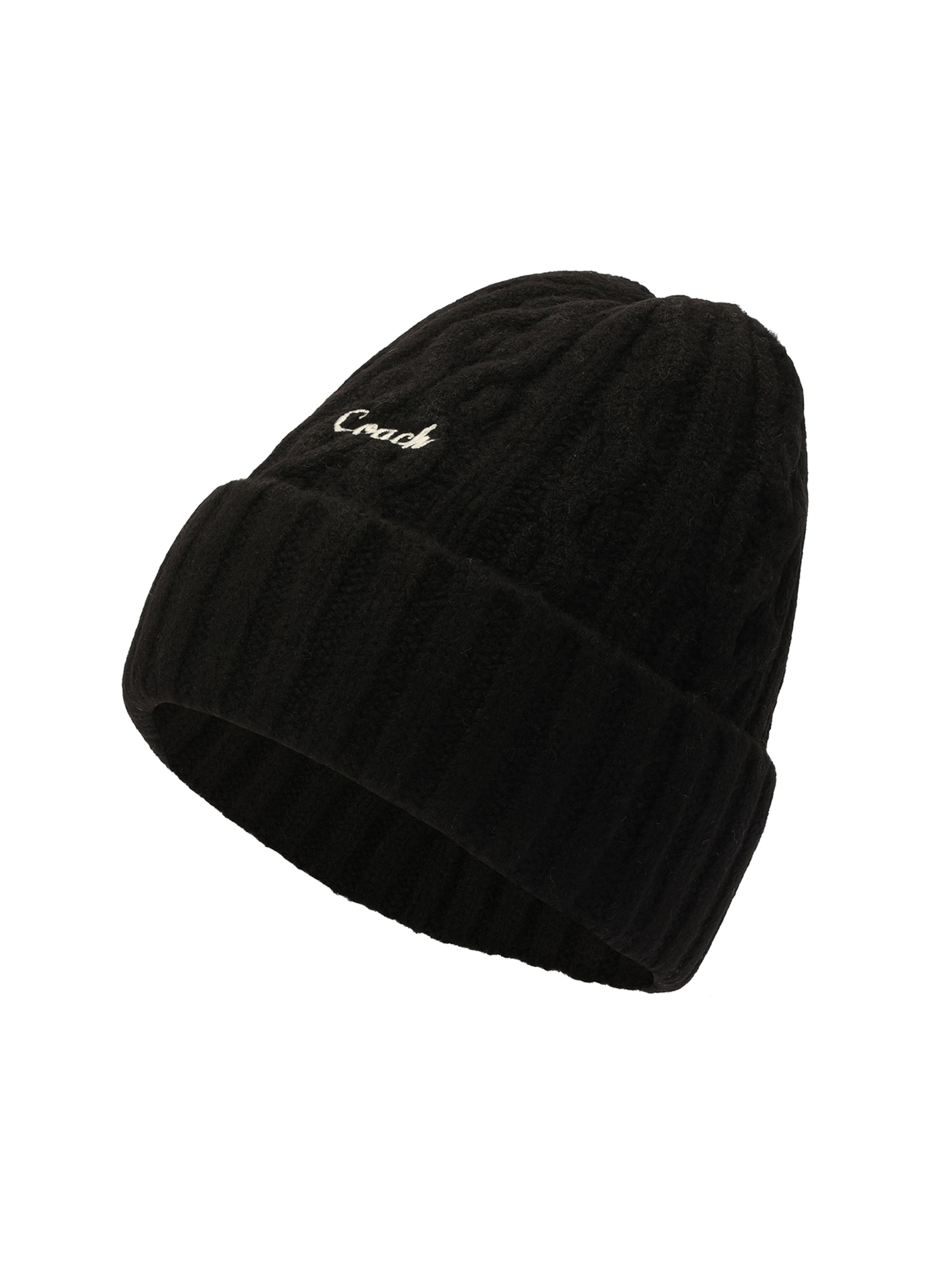 COACH - Gorros em preto: frente