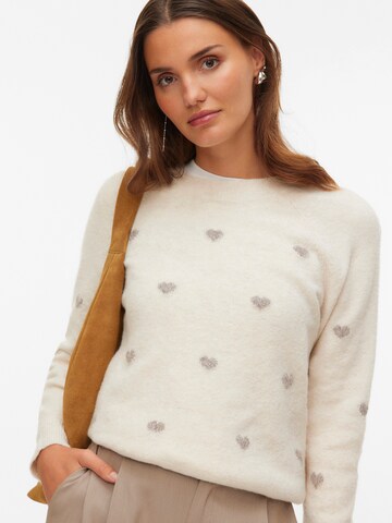 VERO MODA Svetr 'VMDOFFY' – béžová: přední strana