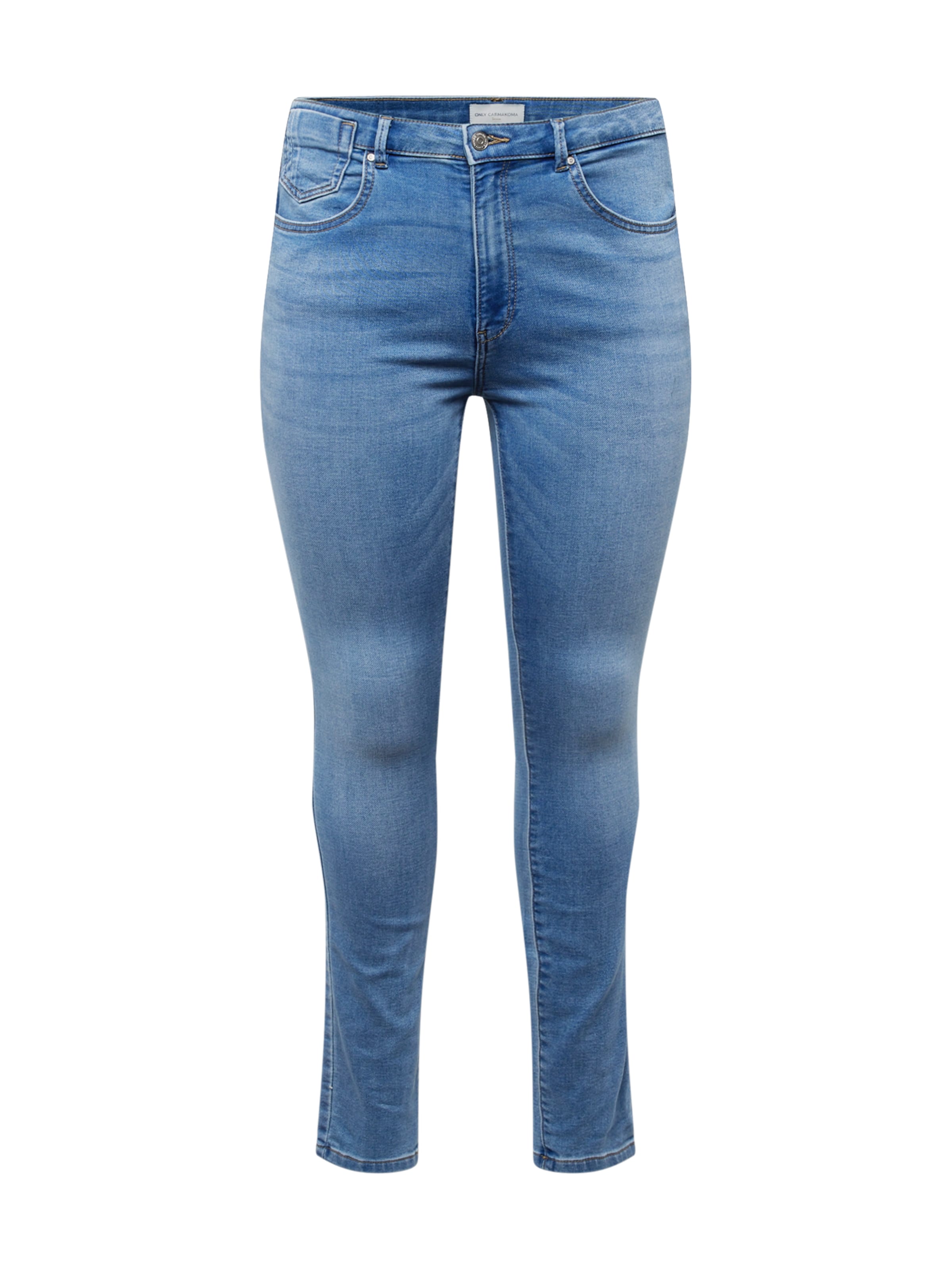 ONLY Carmakoma Skinny Džínsy 'FOREVER' - Modrá: predná strana