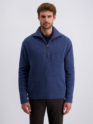 PIERRE CARDIN Trui in Blauw: voorkant