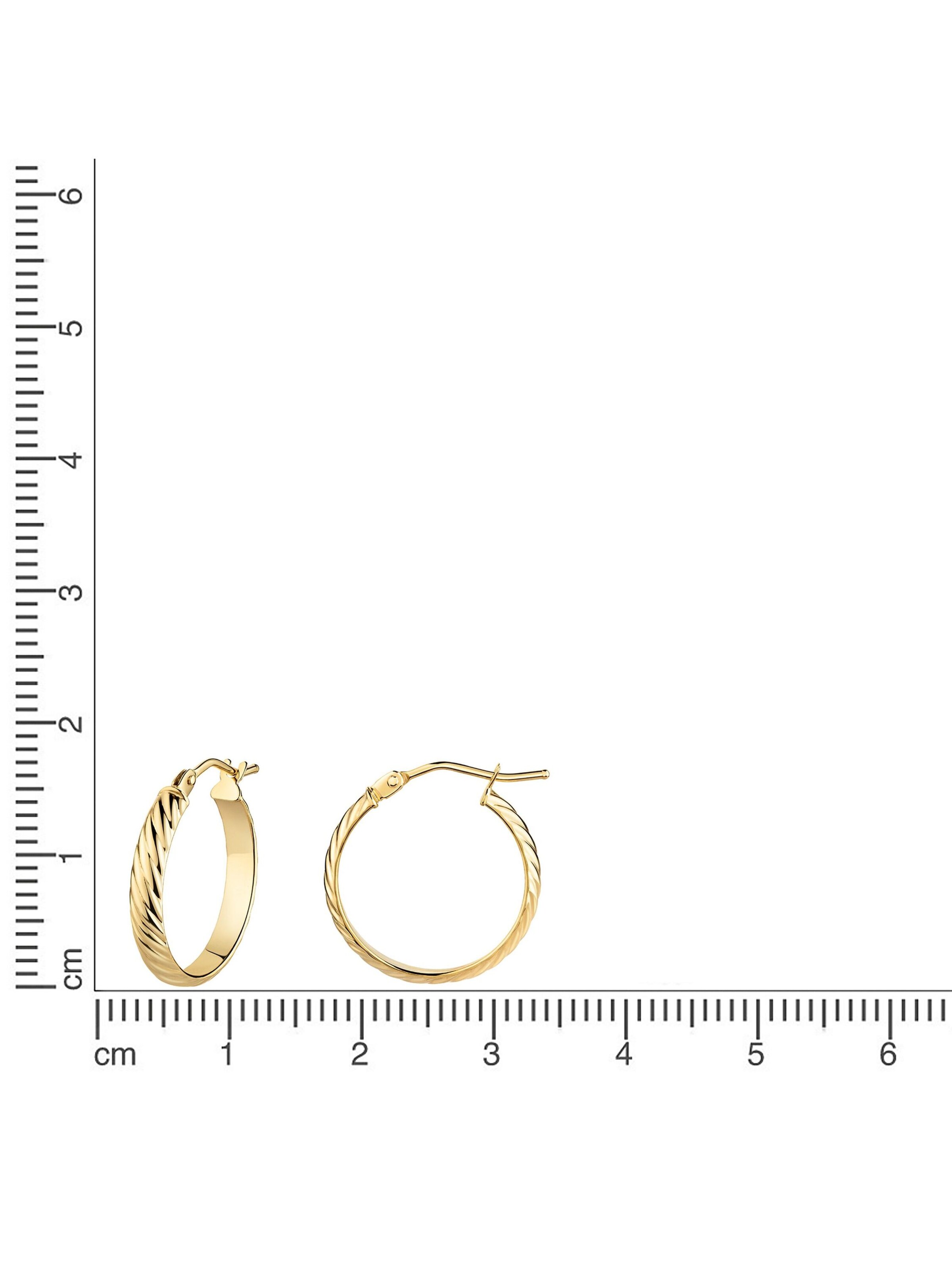 Fascination by Ellen K. Earrings in Gold