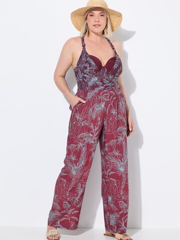 Ulla Popken Wide leg Pants in Purple