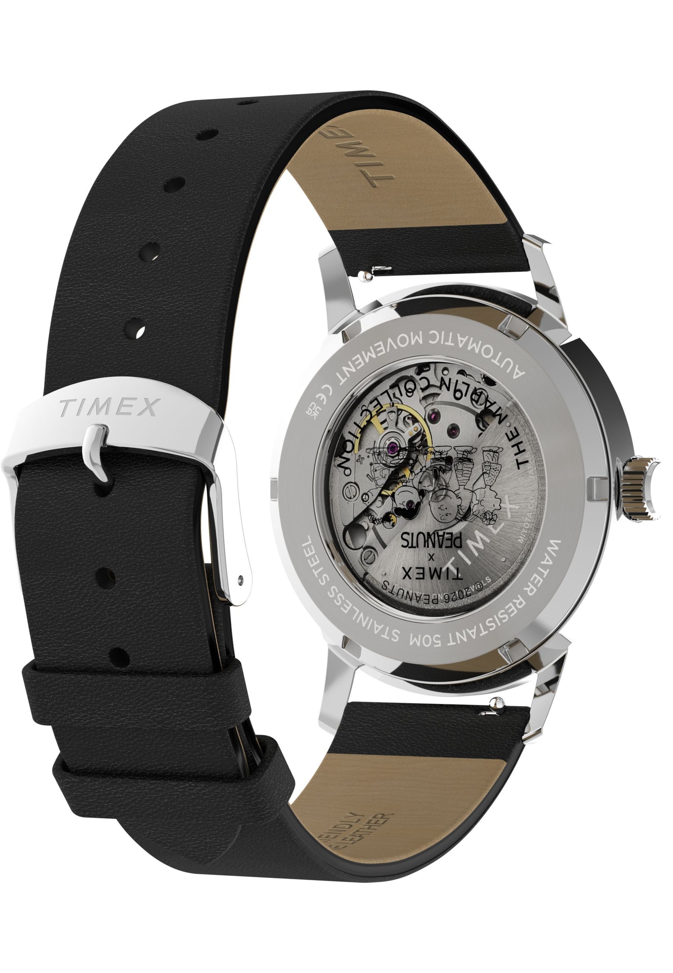TIMEX Analog Watch 'Timex x Peanuts Marlin®' in Black