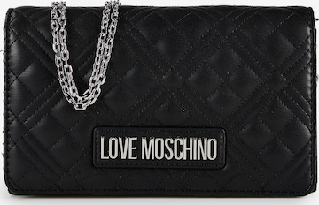 Borsa a tracolla di Love Moschino in nero: frontale