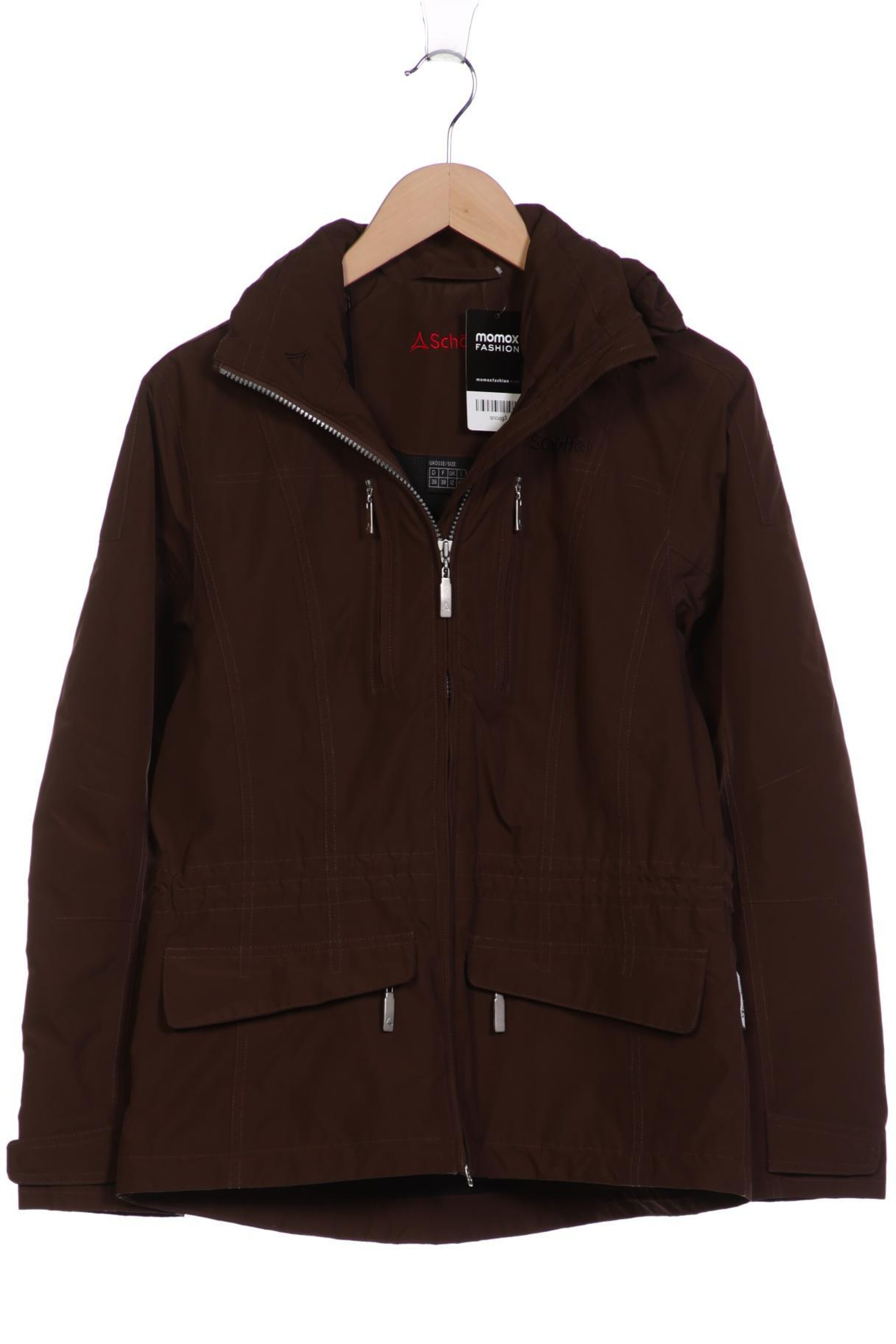 Schöffel Jacket & Coat in M in Brown: front
