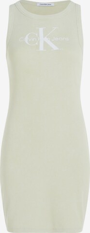 Calvin Klein Jeans Dress in Green: front