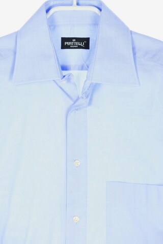 Piattelli Button Up Shirt in M in Blue