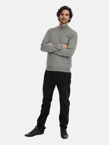 U.S. POLO ASSN. Pullover in Grau