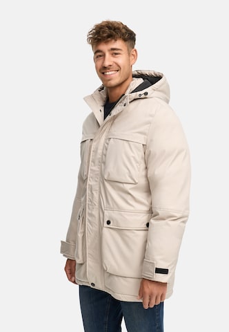 Manteau d’hiver 'INTardil' INDICODE JEANS en beige