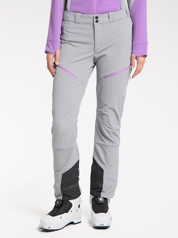 Haglöfs Regular Outdoor Pants 'Discover Touring' in Grey: front