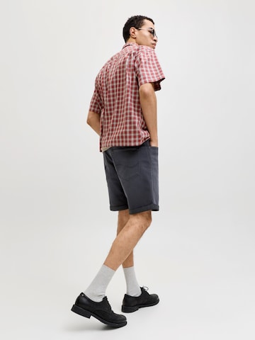 JACK & JONES Regular Jeans 'JJIRICK JJICON' in Black