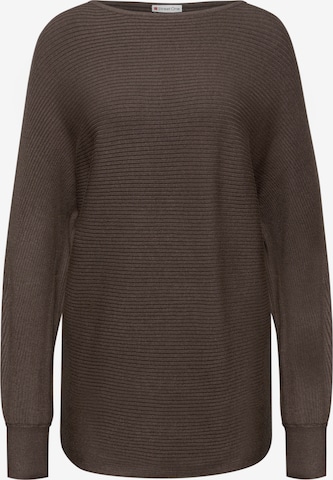 STREET ONE Sweater in Brown: front