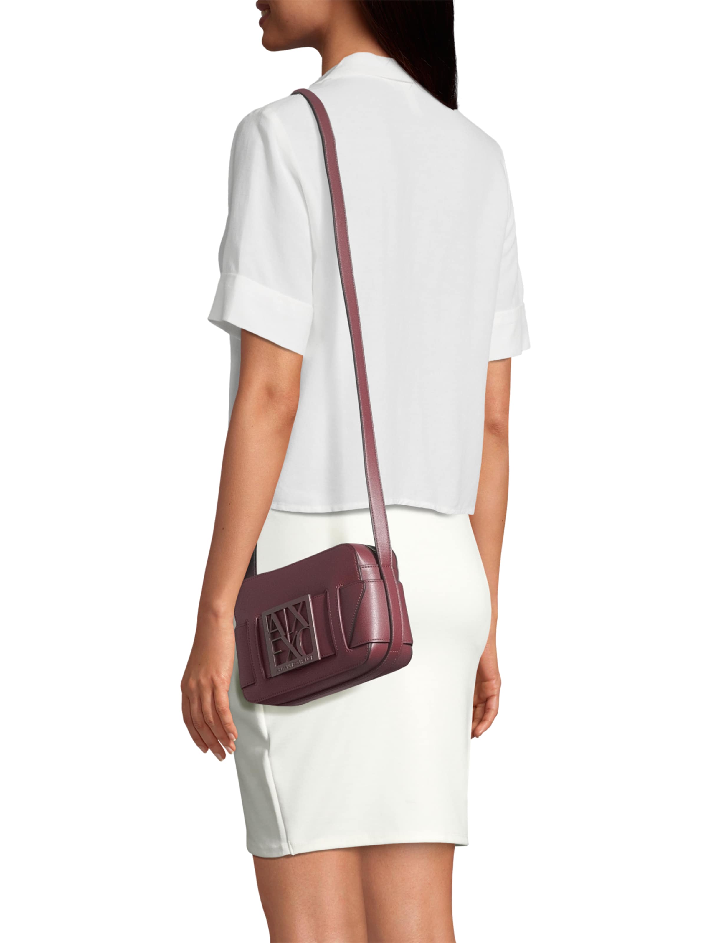 Sac à bandoulière ARMANI EXCHANGE en rouge