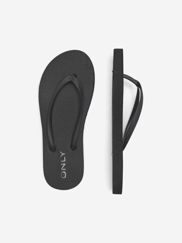 ONLY T-bar sandals in Black