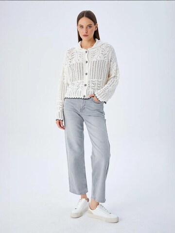 MixRay Knit Cardigan in Grey