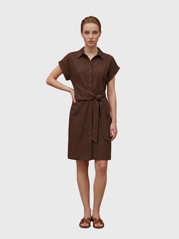 My fashion - Vestido em castanho: frente