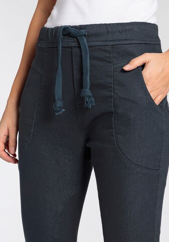 PLEASE Slimfit Jeggings in Blau
